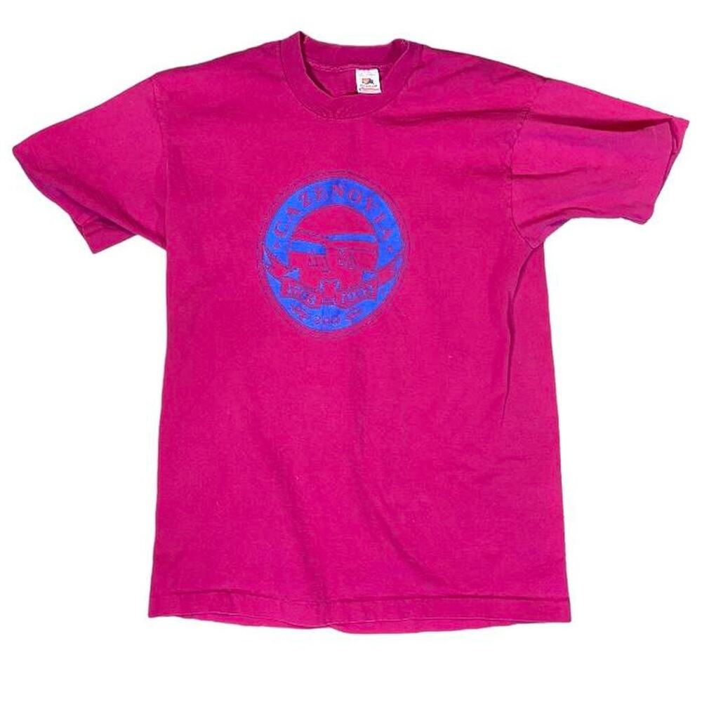 90s pink fruit of the loom tee cazenovia